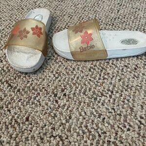 Vtg Barbie Slides. Size 2